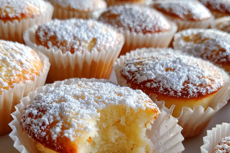 Cooking process for Fluffy Cheesecake Cupcakes