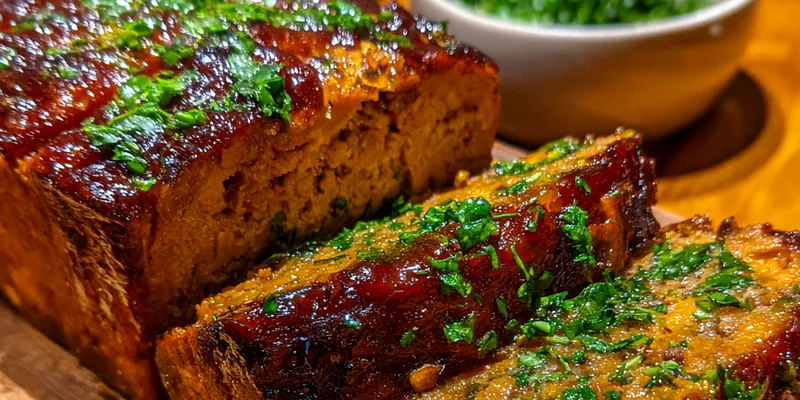 Garlic Herb Chicken Loaf