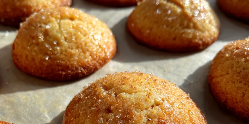 Golden Cornbread Cookies