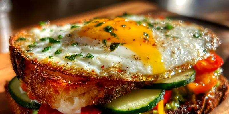 Gourmet Avocado Breakfast Sandwich