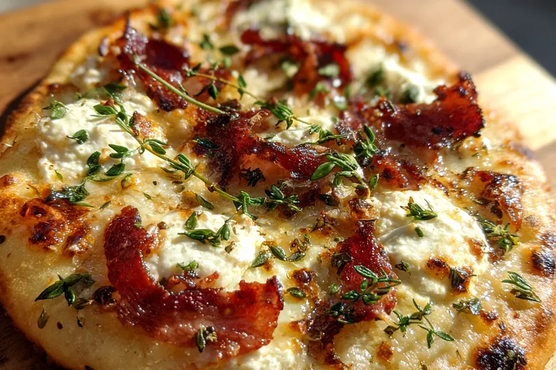 Cooking process for Gourmet Honey Flatbread