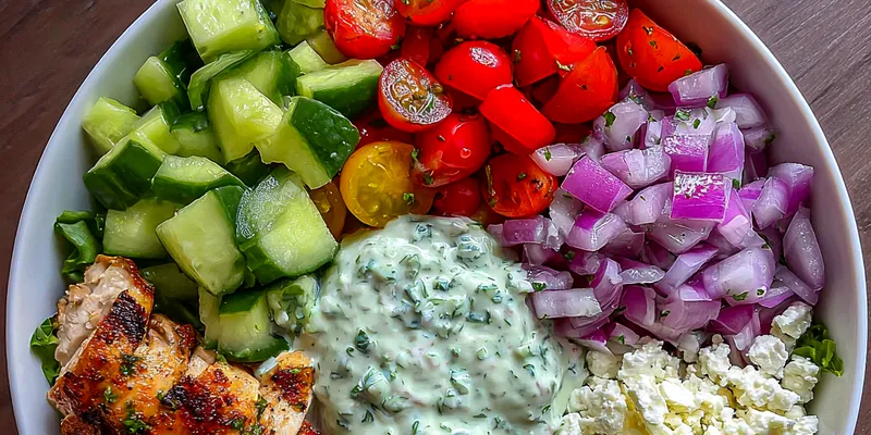 Grilled Chicken Salad Bowl