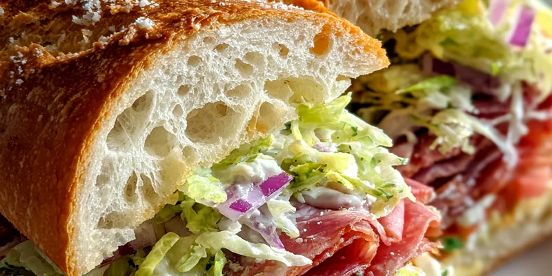 Hearty Italian Grinder Sandwich