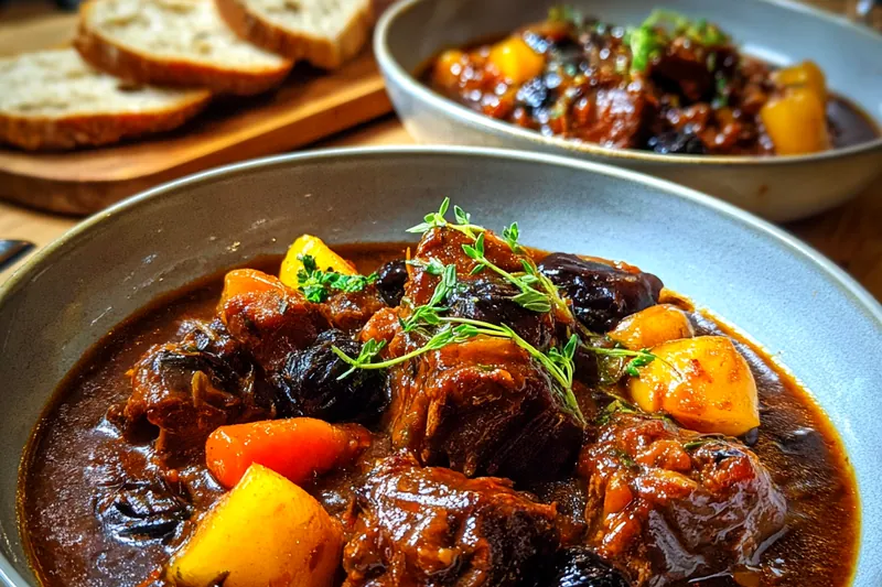 Cooking process for Hearty Pork Stew Delight