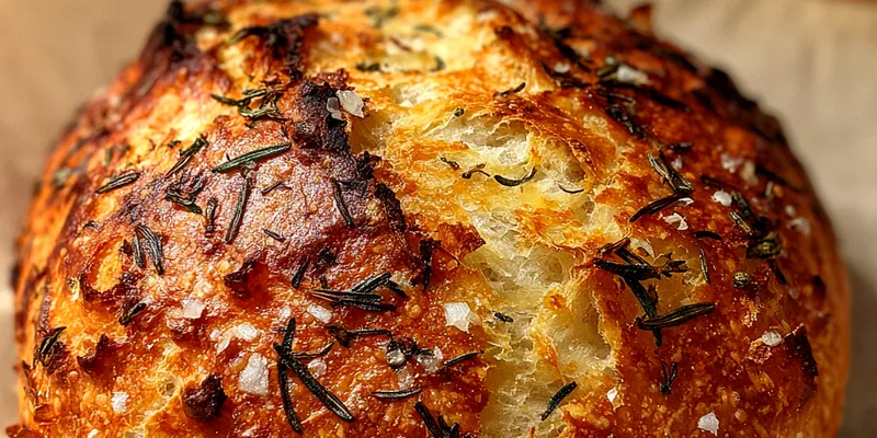 Herb Infused Rustic Bread