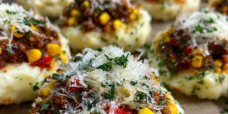 Herb Mashed Potato Nests