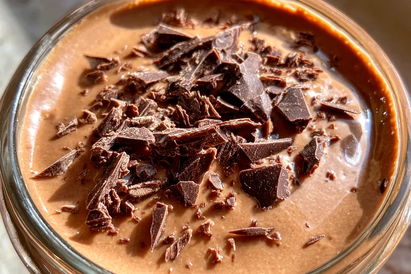 Fresh ingredients for High-Protein Chocolate Delight