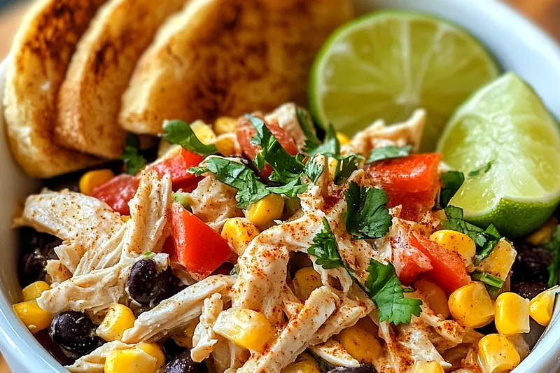 Chef Mitchell cooking chicken for the Zesty Chicken Salad Delight, demonstrating the cooking process.
