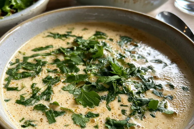 Fresh ingredients for High Protein Vegetable Soup