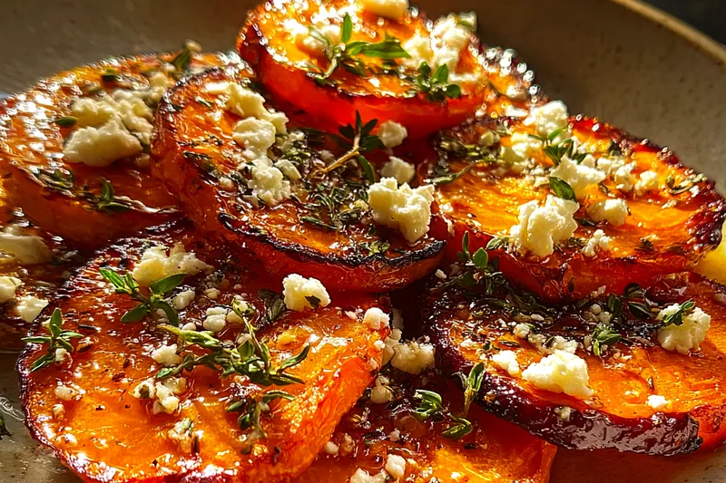 Cooking process for Honey Roasted Sweet Potatoes