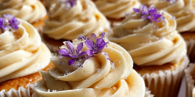Lavender Honey Cupcakes