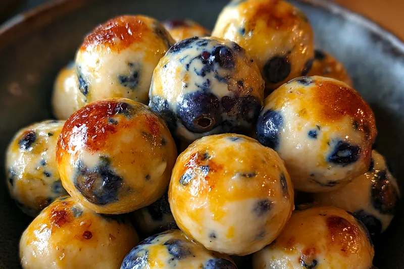 Fresh ingredients for Lemon Blueberry Protein Bites