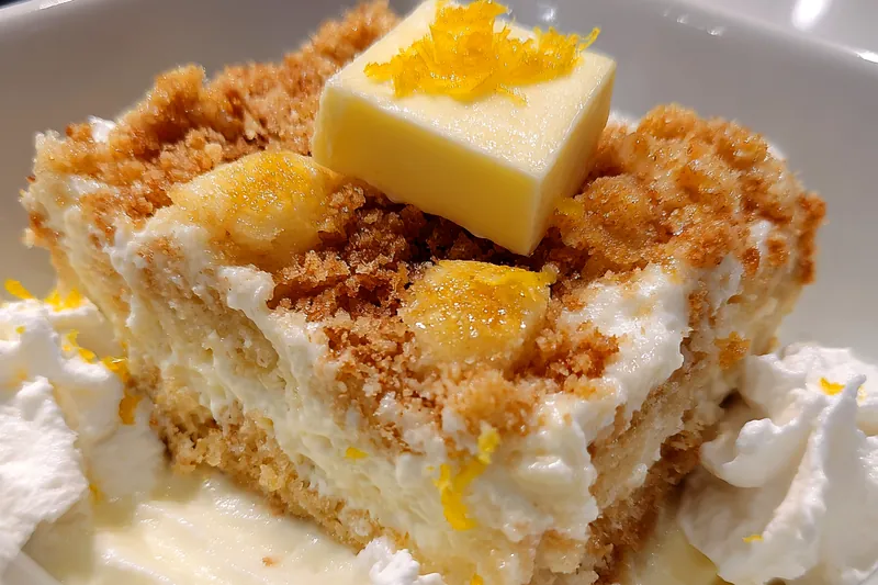 Cooking process for Lemon Cream Cheese Cake