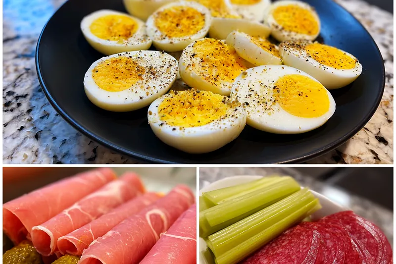 Fresh ingredients for Low Carb Snack Ideas