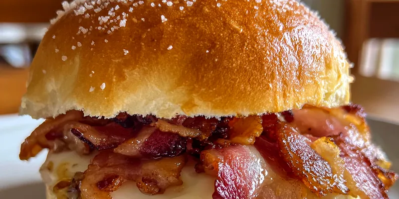 Maple Bacon Chicken Sliders