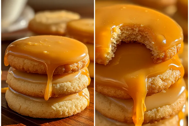 Cooking process for Maple Glazed Butter Cookies