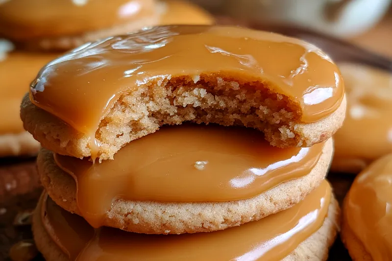 Fresh ingredients for Maple Glazed Butter Cookies