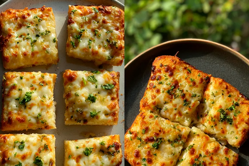 Fresh ingredients for Mini Grilled Cheese Bites