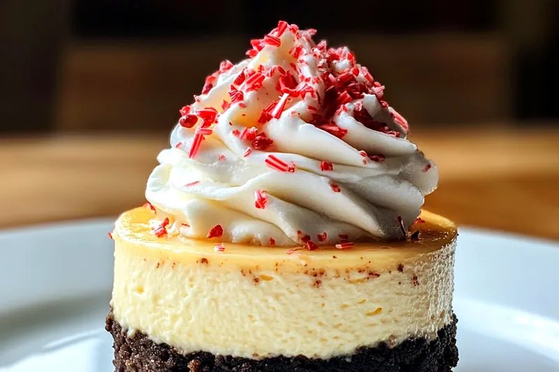 Ingredients for Delicious No-Bake Cheesecakes, including cream cheese, graham crackers, and fruit toppings.