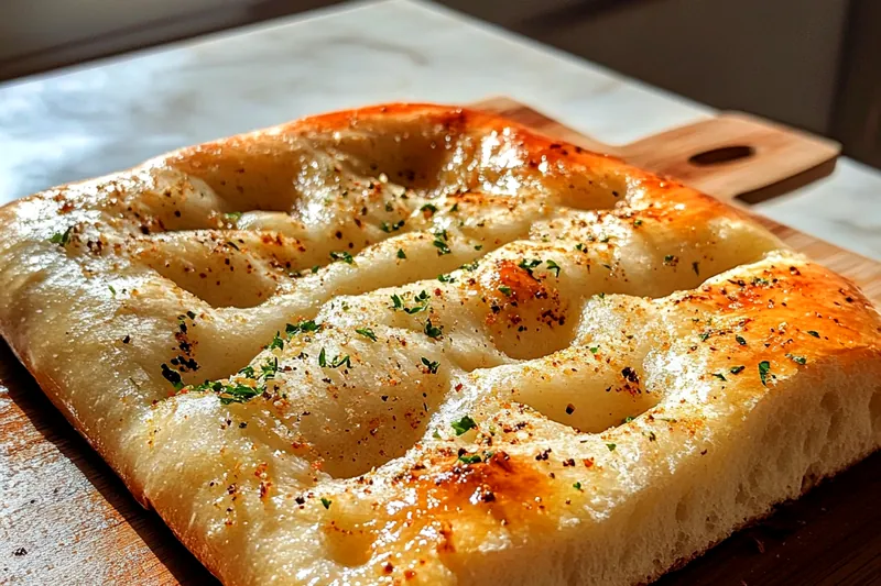 Chef Mitchell expertly flipping No-Oven Turkish Bread Delight in a skillet to achieve perfect browning.
