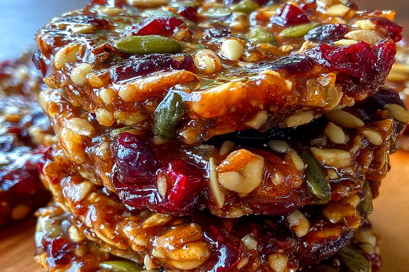 Cooking process for Nutty Cranberry Seed Cookies