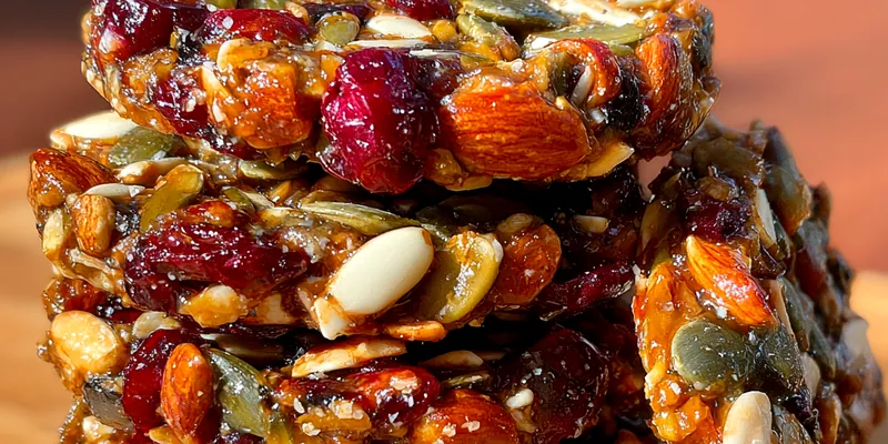 Nutty Cranberry Seed Cookies