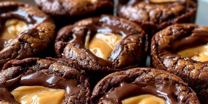 Peanut Butter Brownie Cookies