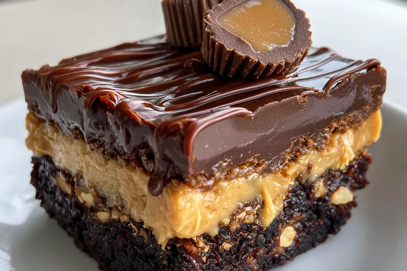 Fresh ingredients for Peanut Butter Chocolate Delight