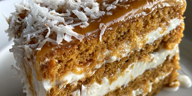 Pineapple Coconut Layer Cake