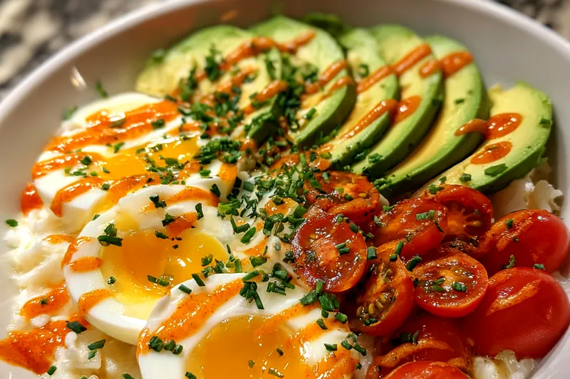 Cooking process for Protein Packed Breakfast Bowl