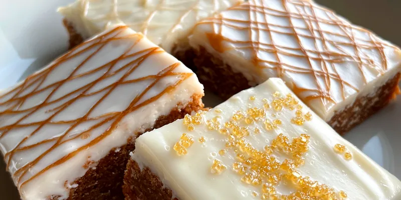 Pumpkin Bars with Frosting