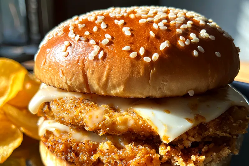 Fresh ingredients for Savory Fried Chicken Sliders