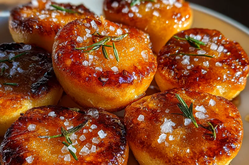 Cooking process for Savory Garlic Herb Muffins