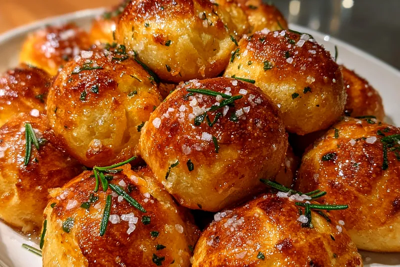 Fresh ingredients for Savory Garlic Herb Muffins