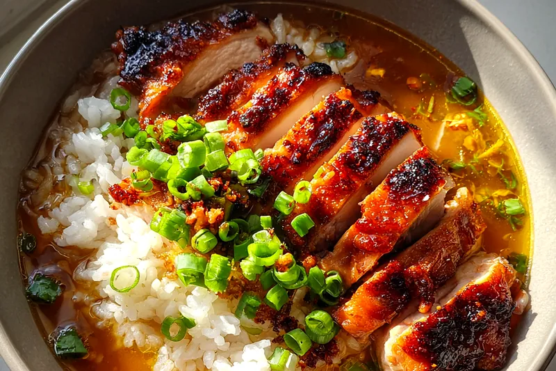 Fresh ingredients for Savory Garlic Soy Chicken