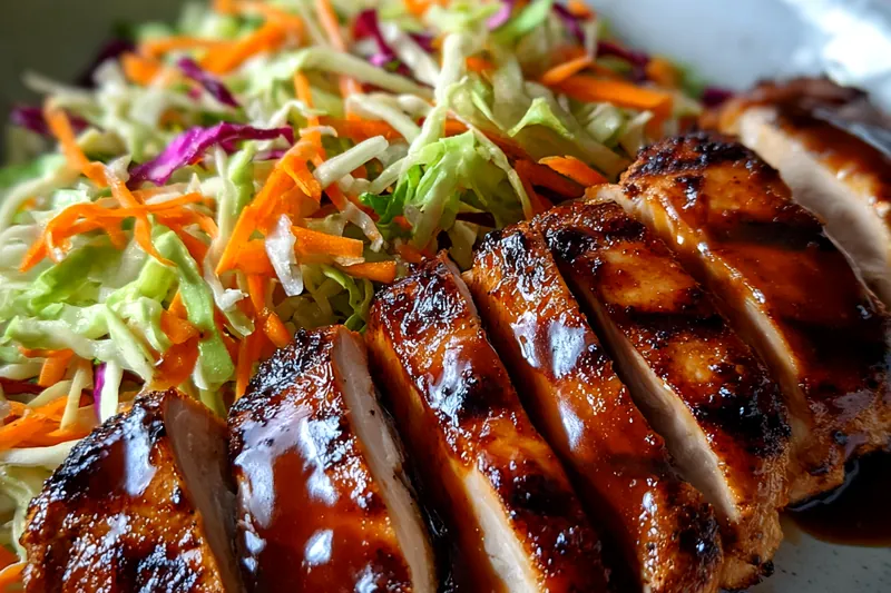 Fresh ingredients for Savory Glazed Chicken Delight