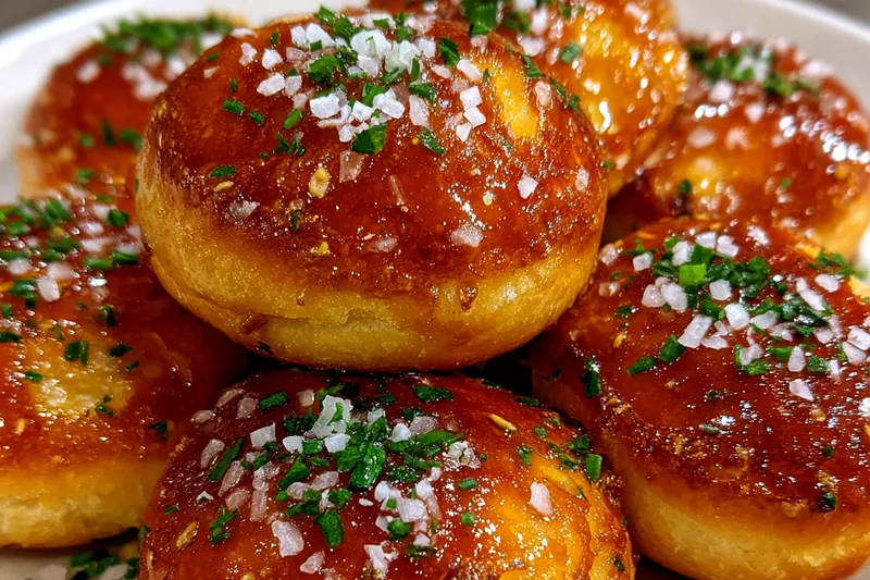 Fresh ingredients for Savory Herb Garlic Buns