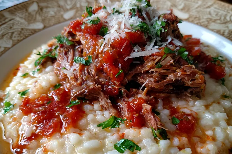 Cooking process for Savory Italian Pot Roast