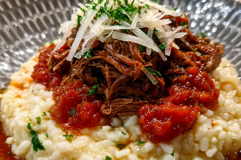 Fresh ingredients for Savory Italian Pot Roast