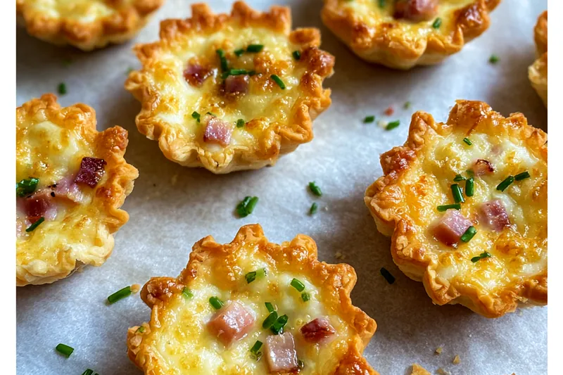 Cooking process for Savory Mini Quiche Cups