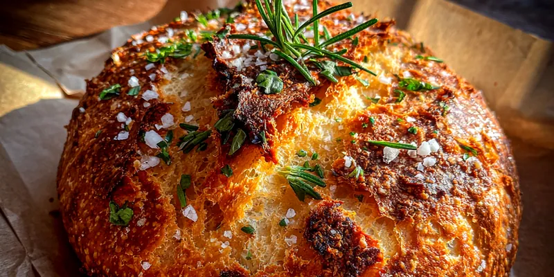 Savory Parmesan Garlic Bread