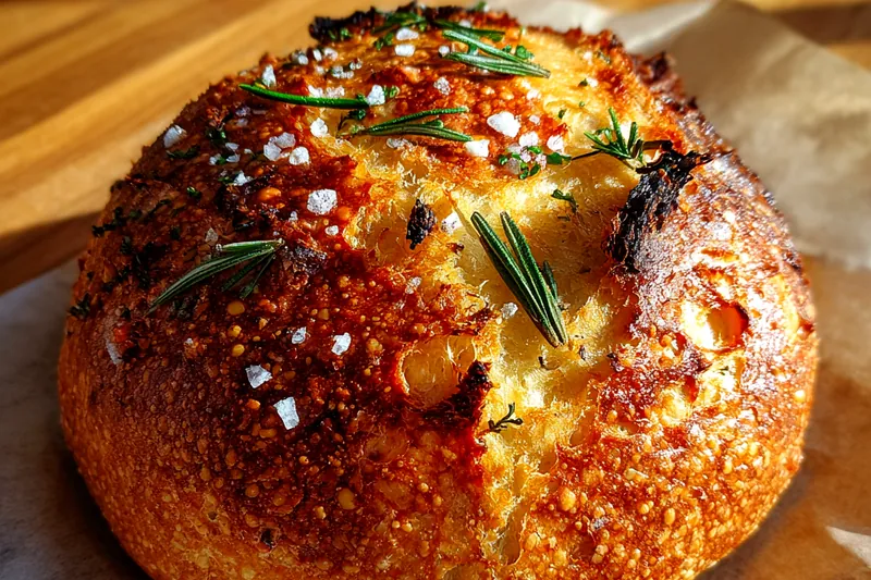 A selection of ingredients for Savory Parmesan Garlic Bread including French bread, garlic, and Parmesan cheese.