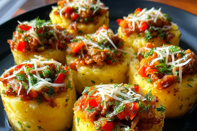 Fresh ingredients for Delicious Mashed Potato Nests