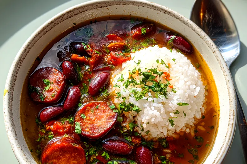 Cooking process for Savory Southern Comfort Blend