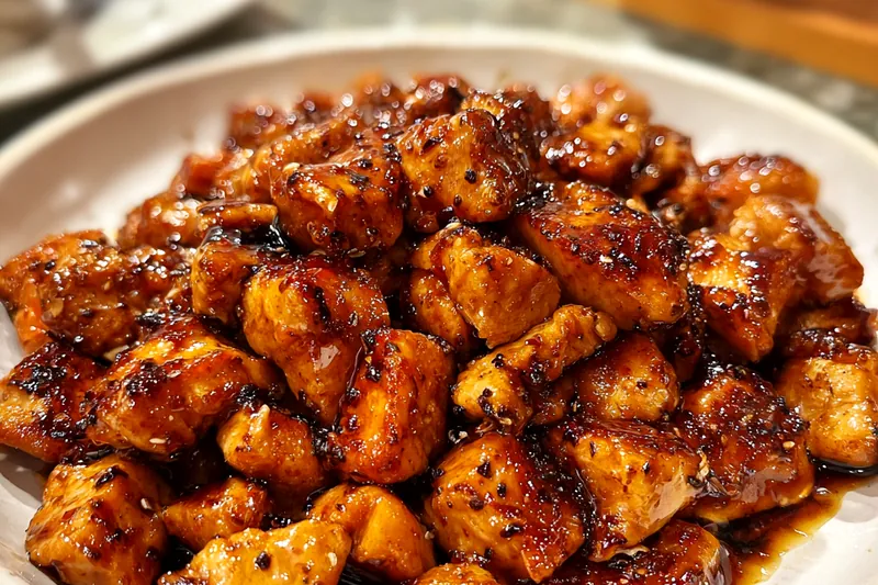 Fresh ingredients for Savory Sweet Chicken Bites