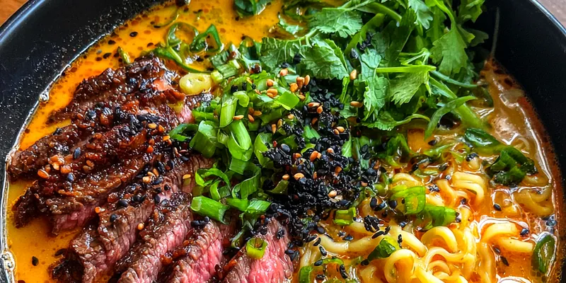 Spicy Beef Noodle Bowl