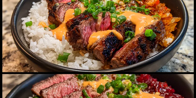 Spicy Grilled Steak Bowls