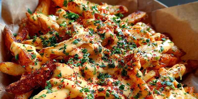 Spicy Loaded Cheese Fries