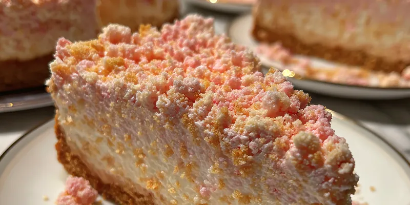 Strawberry Crumble Icebox Cake