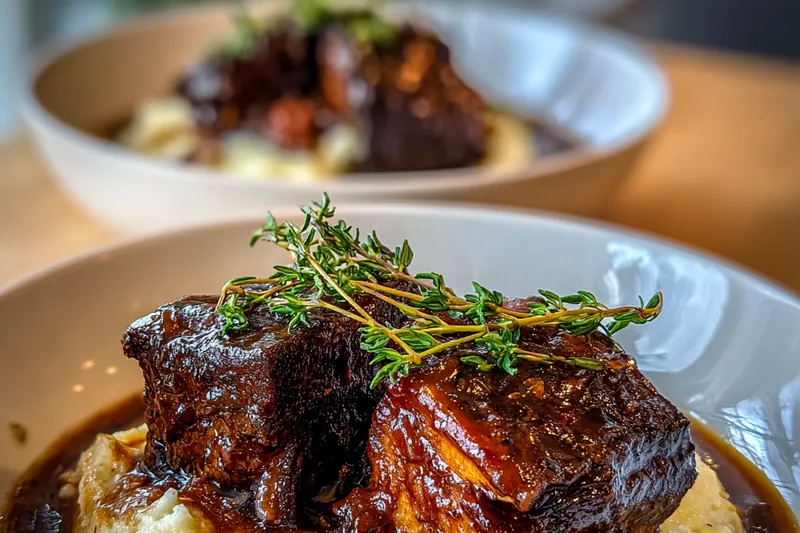 Fresh ingredients for Tender Sweet Bourbon Ribs